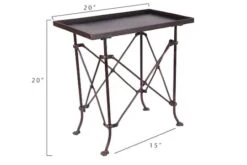 Hello Honey® 20" Metal Rectangle Accent Table -Michaels Decor Sale D318772S 6