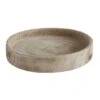 Hello Honey® 17'' Distressed Brown Paulownia Wood Hand Carved Tray -Michaels Decor Sale D319078S 1