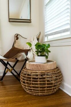 Hello Honey® 17'' Distressed Brown Paulownia Wood Hand Carved Tray -Michaels Decor Sale D319078S 2