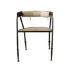 Hello Honey® 31.5" Metal Chair With Wood Seat & Cotton Back Cushion -Michaels Decor Sale D319241S 12