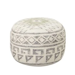 Hello Honey® 12" Kilim Wool Blend Round Pouf -Michaels Decor Sale D319315S 2