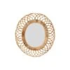 Hello Honey® Oval Woven Bamboo Wall Mirror 1 Hello Honey® Oval Woven Bamboo Wall Mirror -Michaels Decor Sale D319723S 2