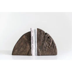 Hello Honey® Found Wood Wheel Cog Bookends Set 11 Hello Honey® Found Wood Wheel Cog Bookends Set -Michaels Decor Sale D319882S 3