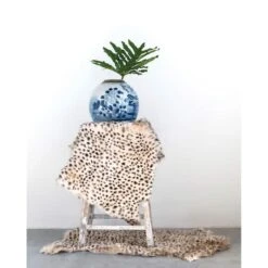 Hello Honey® Leopard Print Goat Fur Rug, 24" X 36" -Michaels Decor Sale D319983S 3