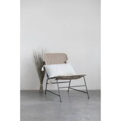 Hello Honey® Reclined Linen Sling Chair With Metal Frame -Michaels Decor Sale D320083S 5