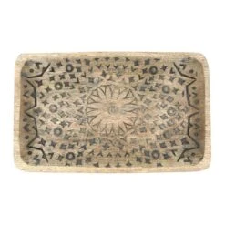 Hello Honey® Hand-Carved Mango Wood Tray -Michaels Decor Sale D320168S 4