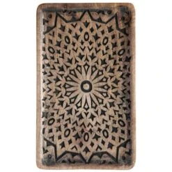 Hello Honey® Hand-Carved Mango Wood Tray -Michaels Decor Sale D320168S 6