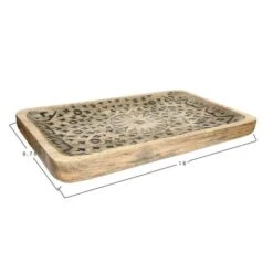 Hello Honey® Hand-Carved Mango Wood Tray -Michaels Decor Sale D320168S 7