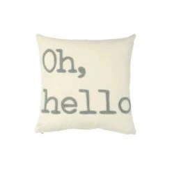 Hello Honey® Oh, Hello Embroidered Cotton Pillow -Michaels Decor Sale D320212S 2