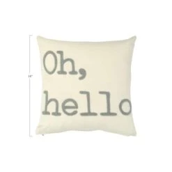 Hello Honey® Oh, Hello Embroidered Cotton Pillow -Michaels Decor Sale D320212S 9