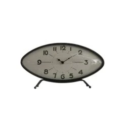 Hello Honey® Metal Retro Oval Mantel Clock -Michaels Decor Sale D320401S 1 1