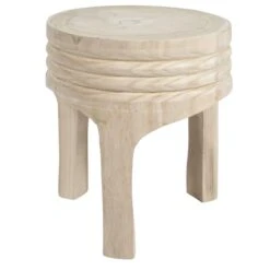 Hello Honey® 16" Paulownia Wood Stool
