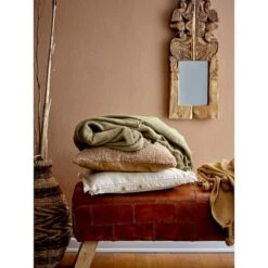 Hello Honey® Green Braided Pom Pom Tassels Cotton Throw -Michaels Decor Sale D320848S 3