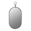 Hello Honey® Black Oval Metal Wall Mirror With Wood Beads -Michaels Decor Sale D321331S 1