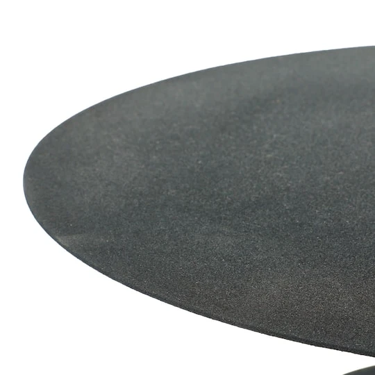 Hello Honey® 18" Black Metal Textured Table 7 Hello Honey® 18" Black Metal Textured Table - Image 5
