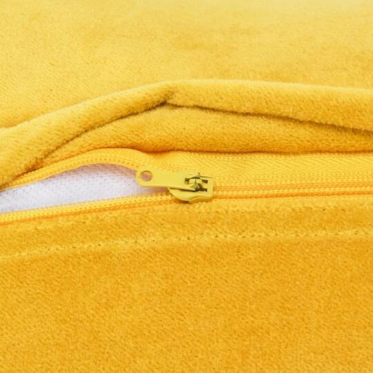 Hello Honey® Mustard Dragonfly Cotton Velvet Pillow 11 Hello Honey® Mustard Dragonfly Cotton Velvet Pillow - Image 9
