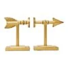 Hello Honey® Gold Arrow Bookends Set -Michaels Decor Sale D321927S 1