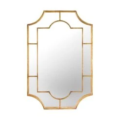 Hello Honey® 36" Vintage Metal Framed Wall Mirror Gold 9 Hello Honey® 36" Vintage Metal Framed Wall Mirror Gold -Michaels Decor Sale D321982S 1 1