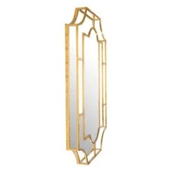Hello Honey® 36" Vintage Metal Framed Wall Mirror Gold 11 Hello Honey® 36" Vintage Metal Framed Wall Mirror Gold -Michaels Decor Sale D321982S 3
