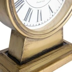 Hello Honey® 8.5" Gold Metal Mantel Clock -Michaels Decor Sale D322102S 7