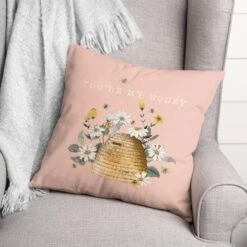 Honey Bee Hive Throw Pillow -Michaels Decor Sale D349866S 2