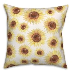 Home Sunflower Throw Pillow -Michaels Decor Sale D349867S 2