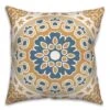 Blue & Yellow Mandala Throw Pillow -Michaels Decor Sale D349874S 1