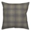 Dark Gray Plaid Throw Pillow 1 Dark Gray Plaid Throw Pillow -Michaels Decor Sale D349889S 1