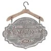 Gray Laundry Room Metal Farmhouse Sign Wall Decor -Michaels Decor Sale D352628S 1