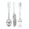 Silver Aluminum Utensil Wall Décor Set -Michaels Decor Sale D352668S 1