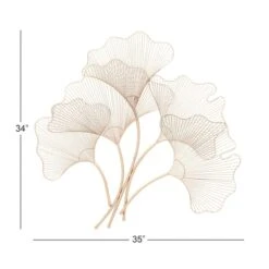 Copper Metal Glam Floral Wall Decoration -Michaels Decor Sale D352694S 5