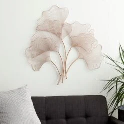 Copper Metal Glam Floral Wall Decoration -Michaels Decor Sale D352694S 6