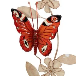 Multi Colored Butterfly Metal Outdoor Wall Accent -Michaels Decor Sale D352704S 3