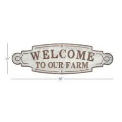 Brown Metal Farmhouse Sign Wall Décor -Michaels Decor Sale D352712S 7