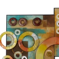 36" Multicolor Geometric Abstract Art Wall Décor 13 36" Multicolor Geometric Abstract Art Wall Décor -Michaels Decor Sale D352741S 2