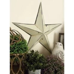 Cream Stars Rustic Metal Wall Decor Set -Michaels Decor Sale D352776S 7