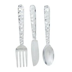 36" Silver Aluminum Traditional Wall Décor Set, 3ct. -Michaels Decor Sale D352832S 2