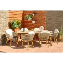 Light Brown Modern Outdoor Dining Chair Set 25 Light Brown Modern Outdoor Dining Chair Set -Michaels Decor Sale D359359S 11