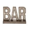 16'' Brown Tin Industrial BAR Sign -Michaels Decor Sale D359381S 1