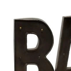 16'' Brown Tin Industrial BAR Sign -Michaels Decor Sale D359381S 4