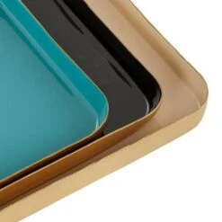 Multi Colored Metal Contemporary Tray Set -Michaels Decor Sale D361680S 4