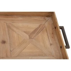 Natural Brown Wood Contemporary Tray -Michaels Decor Sale D361682S 2