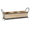 22" Brown Wood Farmhouse Tray -Michaels Decor Sale D361684S 1