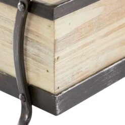 22" Brown Wood Farmhouse Tray -Michaels Decor Sale D361684S 4