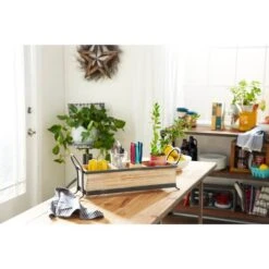 22" Brown Wood Farmhouse Tray -Michaels Decor Sale D361684S 9