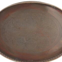 Brown Metal Traditional Tray Set 14 Brown Metal Traditional Tray Set -Michaels Decor Sale D361697S 7