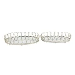 Silver Glam Tray Set -Michaels Decor Sale D361698S 4