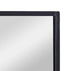 32" Black Contemporary Wood Wall Mirror -Michaels Decor Sale D362133S 3