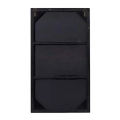 32" Black Contemporary Wood Wall Mirror -Michaels Decor Sale D362133S 4
