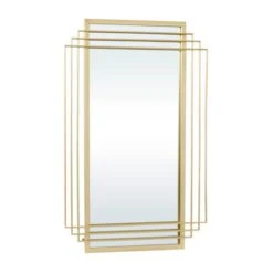 CosmoLiving By Cosmopolitan Gold Glam Metal Wall Mirror -Michaels Decor Sale D362143S 2